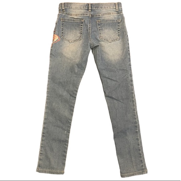 Children's Place Girls Butterfly Embroidered Jeans - Picture 3 of 6